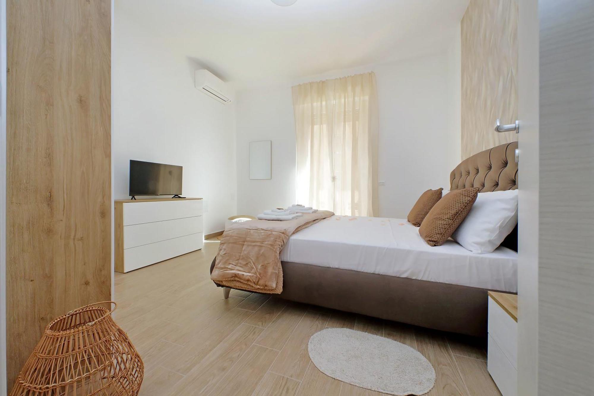 Apartment White Wood House Rom