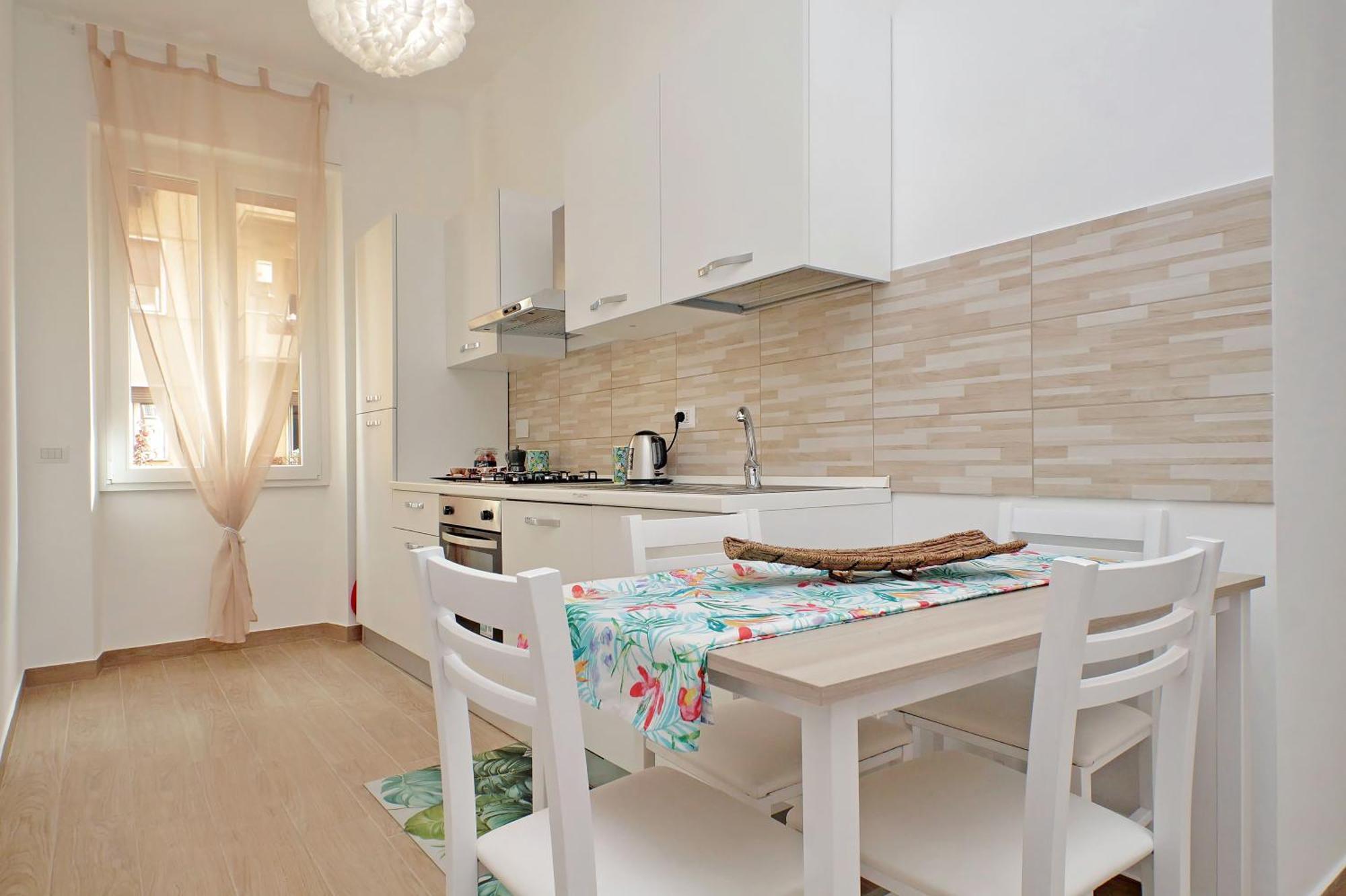 Apartment White Wood House